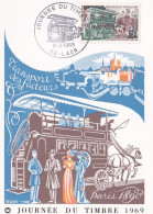 Carte Maximum--1969 -- Journée Du Timbre -Transport Des Facteurs -cachet  LAON --02 --illustrateur  Béquet - 1960-1969