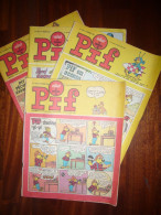 Lot Des 4 Derniers "Vaillant Le Journal De Pif" Avant Le Changement De Titre En "Pif Gadget"  : 1235 1236 1237 1238 - Vaillant