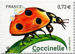 Timbre France 2017 Neuf** MNH YT 5147 Coccinelle. - Neufs