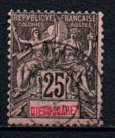 Diego Suarez - 1893 - Type Sage  - N° 45  - Oblit - Used - Used Stamps