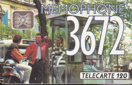 F257 - 03/1992 - 36.72 MÉMOPHONE - 50 SC4 (diamètre De La Puce Au Dos Ø6) - 1992