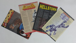 I116825 Lotto 3 Dossier Marvel - Iron Man / Punisher / Hellstorm - 1996 - Super Heroes