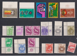 Collection/ / Lot De Timbres Neufs** D'Israel D'années Diverses MNH - Collezioni & Lotti