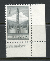 Canada MNH 1953 Totem Pole - Neufs