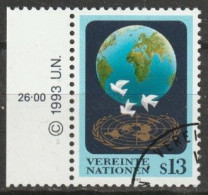 UNO Wien 1993 MiNr.149 O Gestempelt Erde  ( 3302 ) Versand 1,00€ -1,20€ - Usados