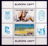 Cyprus(Turkije) Blok  Europa Cept 1986 Postfris - 1986