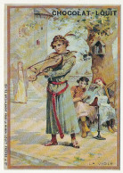 CPM - Chocolat Louit - La Viole - Werbepostkarten