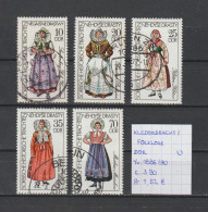 (TJ) Klederdracht & Folklore - DDR YT 1886/90 (gest./obl./used) - Costumes