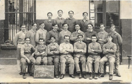 Delcampe - Carte Photo Section Industrielle 3ème Electricité 1911-14 Studio Photo MARTINOTTO Frères - GRENOBLE - Industrie