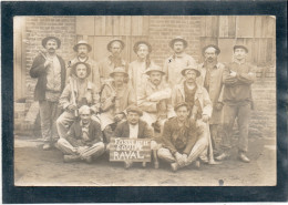 Delcampe - MINES - Equipe RAVAL, Fosse N° 11, Carte Photo - Bergbau
