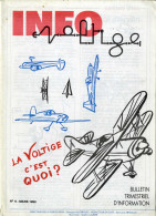 INFO VOLTIGE  N°6 1990 -  28 PAGES - Flugzeuge