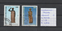 (TJ) Klederdracht & Folklore - Côte D'Ivoire YT 1005/06 (gest./obl./used) - Costumes