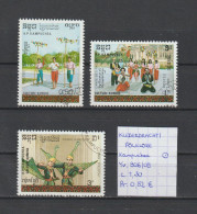 (TJ) Klederdracht & Folklore - Kampuchea YT 806/08 (gest./obl./used) - Costumes