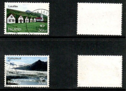 ICELAND   Scott # 799-800 USED (CONDITION AS PER SCAN) (Stamp Scan # 994-8) - Used Stamps