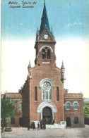 2 Cartes Postales Anciennes: MELILLA: Iglesia Del Sagrado Corazon, Puert De Acceso Al Pueblo Antiguo. - Melilla