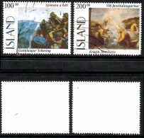 ICELAND   Scott # 816-7 USED (CONDITION AS PER SCAN) (Stamp Scan # 994-9) - Gebraucht