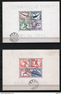 Germania Reich 1936 Unif.BF4/5 O/Used VF/F - Bloques