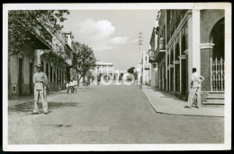 REAL PHOTO FOTO POSTCARD POLICIA SAO VICENTE CABO CAPE VERDE AFRICA AFRIQUE POSTAL CARTE POSTALE - Cap Verde