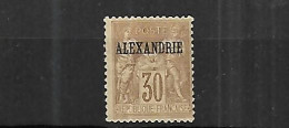 LEXANDRIE 1899 Cat Yt N° 12 NSG - Nuovi