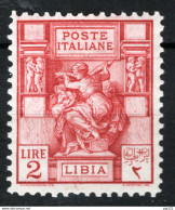 Libia 1926 Sass.57 **/MNH VF/F - Libia