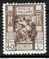 Libia 1926 Sass.55 **/MNH VF/F - Libië