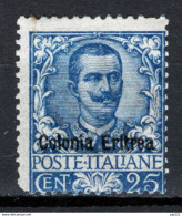 Eritrea 1903 Sass.24 */MH VF/F - Erythrée