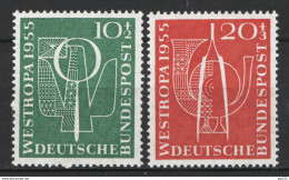 Germania 1955 Unif. 93/94 **/MNH VF - Ungebraucht