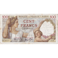 France, 100 Francs, Sully, 1941, W.22131, TB+, Fayette:26.53, KM:94 - 100 F 1939-1942 ''Sully''