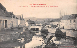 OSSUN (Hautes-Pyrénées) - Laveuses - Quartier Gendarmerie - Lavandières - Voyagé 1949 (2 Scans) Lafon à Casablanca Maroc - Ossun