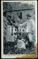 OLD POSTCARD ANGOLAR WOMAN SAO TOME THOME AFRICA - Sao Tomé E Principe