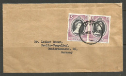 MALAYA / PERAK. 1953. FIRST DAY COVER. IPOH POSTMARK. ADDRESSED TO GERMANY. - Perak