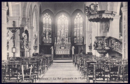 +++ CPA - QUIEVRAIN - La Nef Principale De L'Eglise  // - Quiévrain