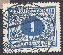 CECOSLOVACCHIA 1928 - Yvert T62° - Tasse | - Timbres-taxe