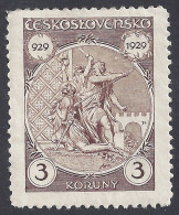 CECOSLOVACCHIA 1929 - Yvert 261* (L) - San Wenceslas | - Nuovi