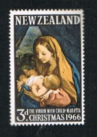 NUOVA ZELANDA (NEW ZEALAND) - 1966 CHRISTMAS           MINT** - Ungebraucht