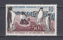 Taaf 1962,1V,pinguin,birds,vogels,vögel,oiseaux,pajaros,uccelli,aves,MH/Ongebruikt(A4891) - Penguins