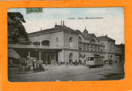 PARIS - Gare Montparnase - 1911 - Pariser Métro, Bahnhöfe