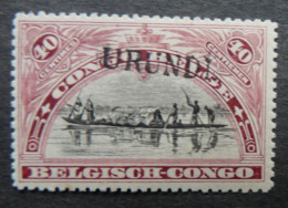 RUANDA- URUNDI  : 1915 - Type TOMBEUR GEA  N° 20A     PROBABLEMENT FAUX - Neufs