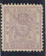 Chine Empire Dragon N° 5 B Neuf ** Sans Charnière (petit Pli D'angle) - Unused Stamps