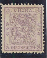 Chine Empire Dragon N° 5 B Neuf ** Sans Charnière (petit Pli D'angle) - Ungebraucht