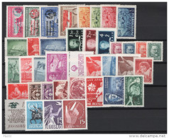 Jugoslavia 1945/55 39 Values MNH/** VF - Unused Stamps