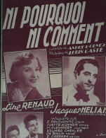 Ni Pourquoi Ni Comment 	> Chanteur >	Line Renaud   > 	Réf:24/10/23 - Gesang (solo)