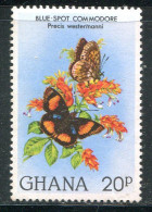 GHANA- Y&T N°740- Neuf Sans Charnière ** (papillons) - Ghana (1957-...)