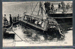 Catastrophe - Paris -Autobus Batignoles - Jardin Des Plantes 27Septembre 1911 -On Retire L'autobus - Katastrophen