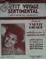 Petit Voyage Sentimentale	> Chanteur >	Yvette Giraud    > 	Réf:24/10/23 - Chant Soliste
