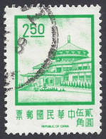 TAIWAN (FORMOSA) 1971 - Yvert 748° - Palazzo | - Used Stamps