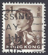 HONG KONG 1962 - Yvert 203° - Elisabetta | - Usati