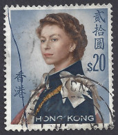 HONG KONG 1962 - Yvert 208° - Elisabetta | - Used Stamps