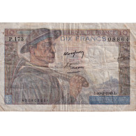 France, 10 Francs, Mineur, 1949, P.173, TB+, Fayette:8.20, KM:99f - 10 F 1941-1949 ''Mineur''