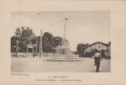 GRECE. SALONIQUE. Fontaine Constantin - Griechenland